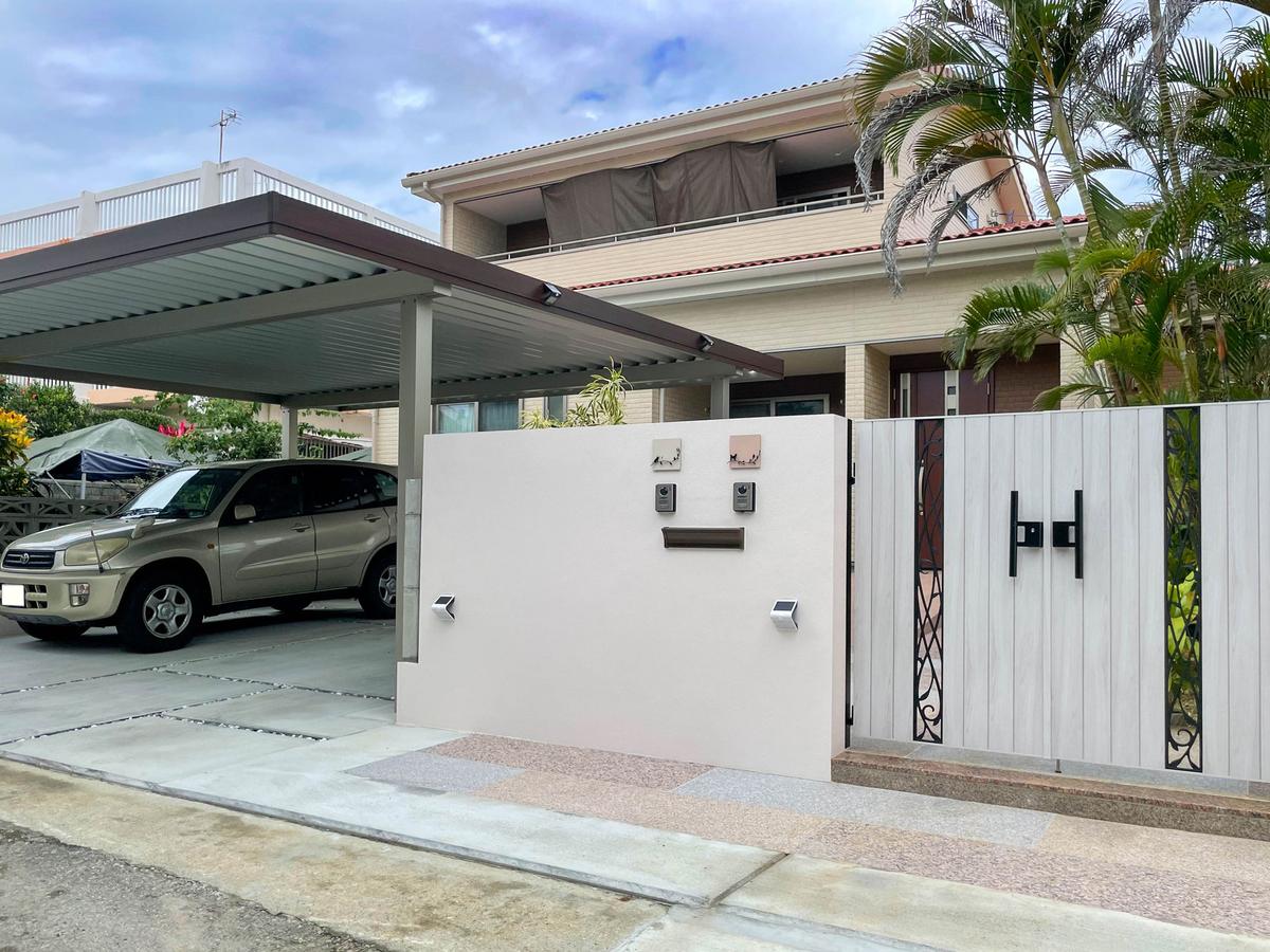 全景・カーポート・門扉 - 宜野湾市嘉数